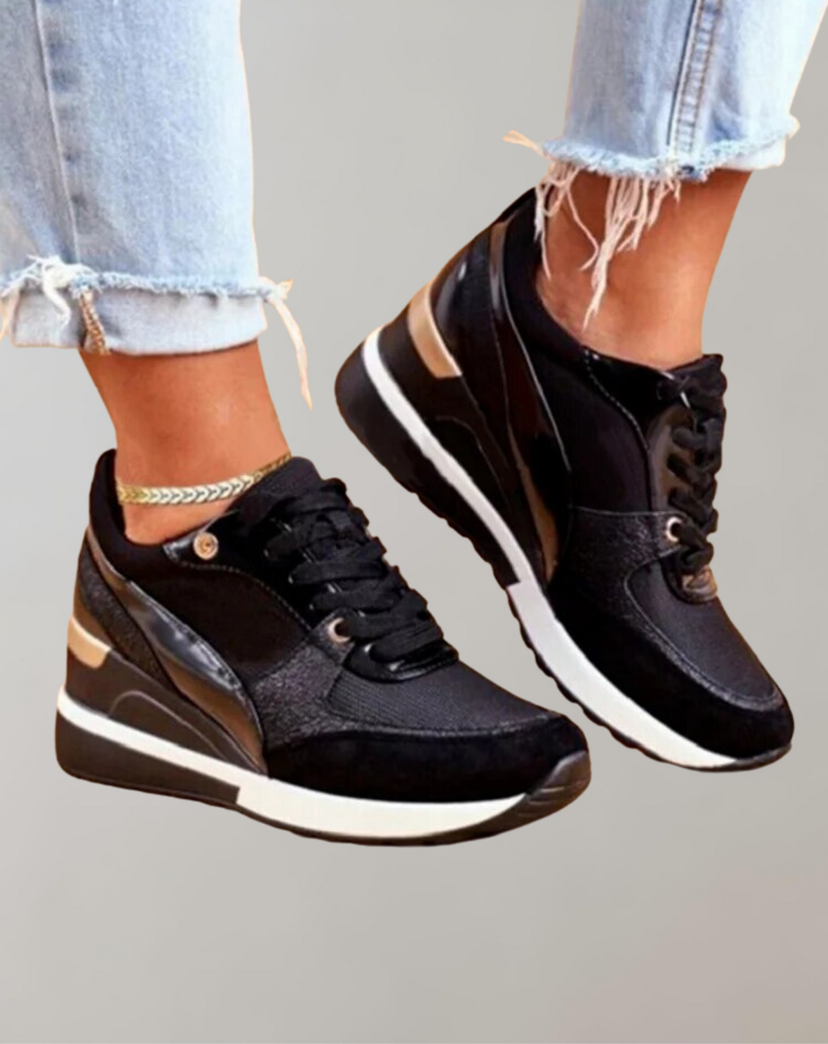 Variant image for Damen-Sneakers, Mesh, Herbstmode, atmungsaktives Synthetikmaterial-7