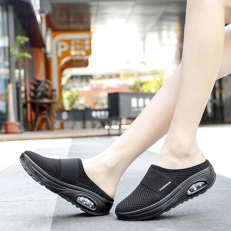 Damen-Bequeme Schuhe, ergonomisches Design, atmungsaktives Material-6