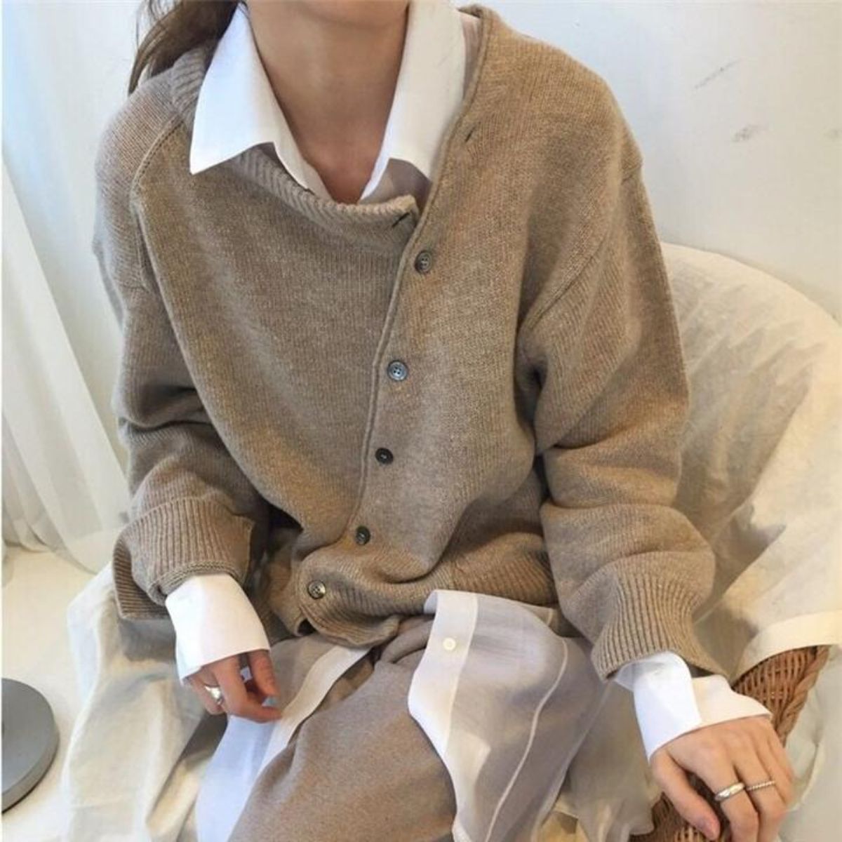 Damen-Strickpullover, zeitlos, Kaschmir-2