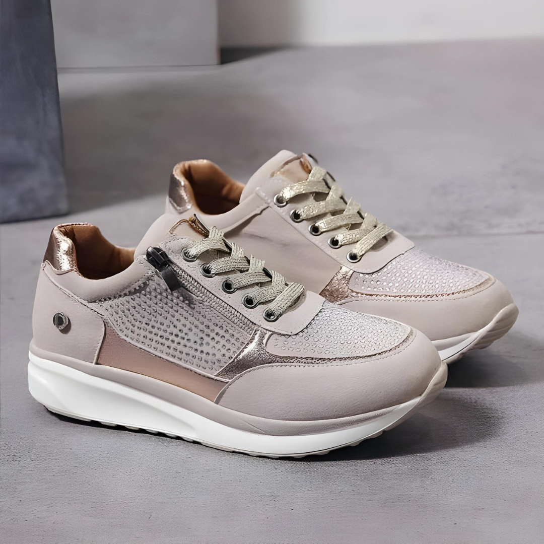 Damen-Sneakers, sportliches Design, leicht und bequem, hochwertige Materialien-2