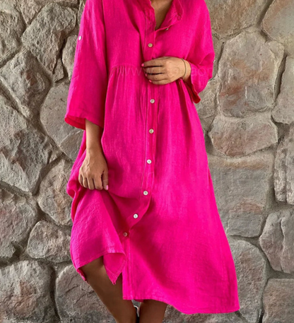 Damen-Freizeitkleid, einzigartiges Design, nachhaltiges Material 11