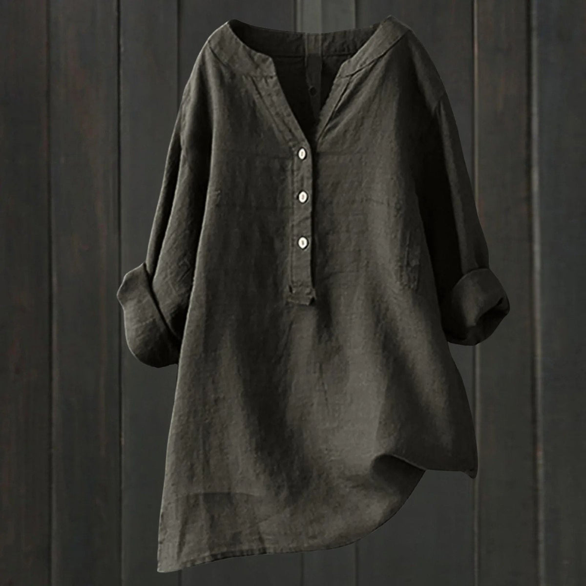 Variant image for Damenbluse vielseitig mit Knopfleiste Polyester-22