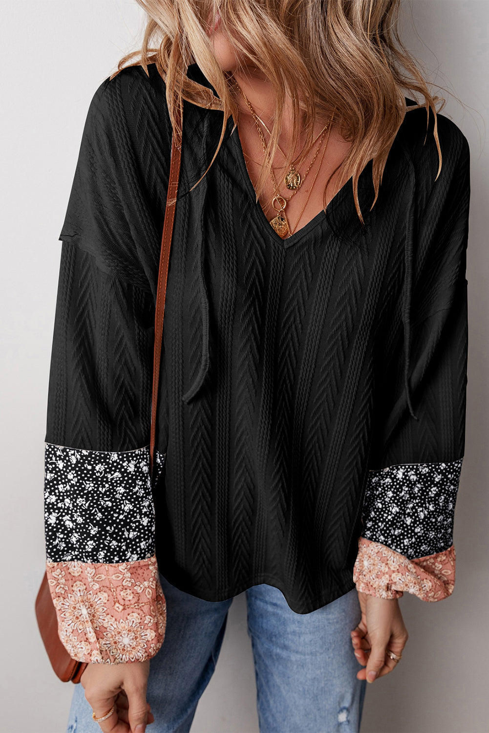 Damen Winterbluse Lässig Baumwolle-1