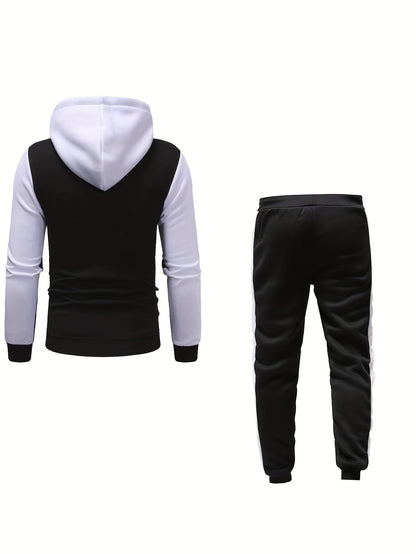Herren Freizeit-Trainingsanzug Oversized Polyester-5