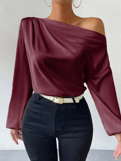 Variantenbild für Damenbluse mit verspieltem Design aus 100 % Baumwolle-21
