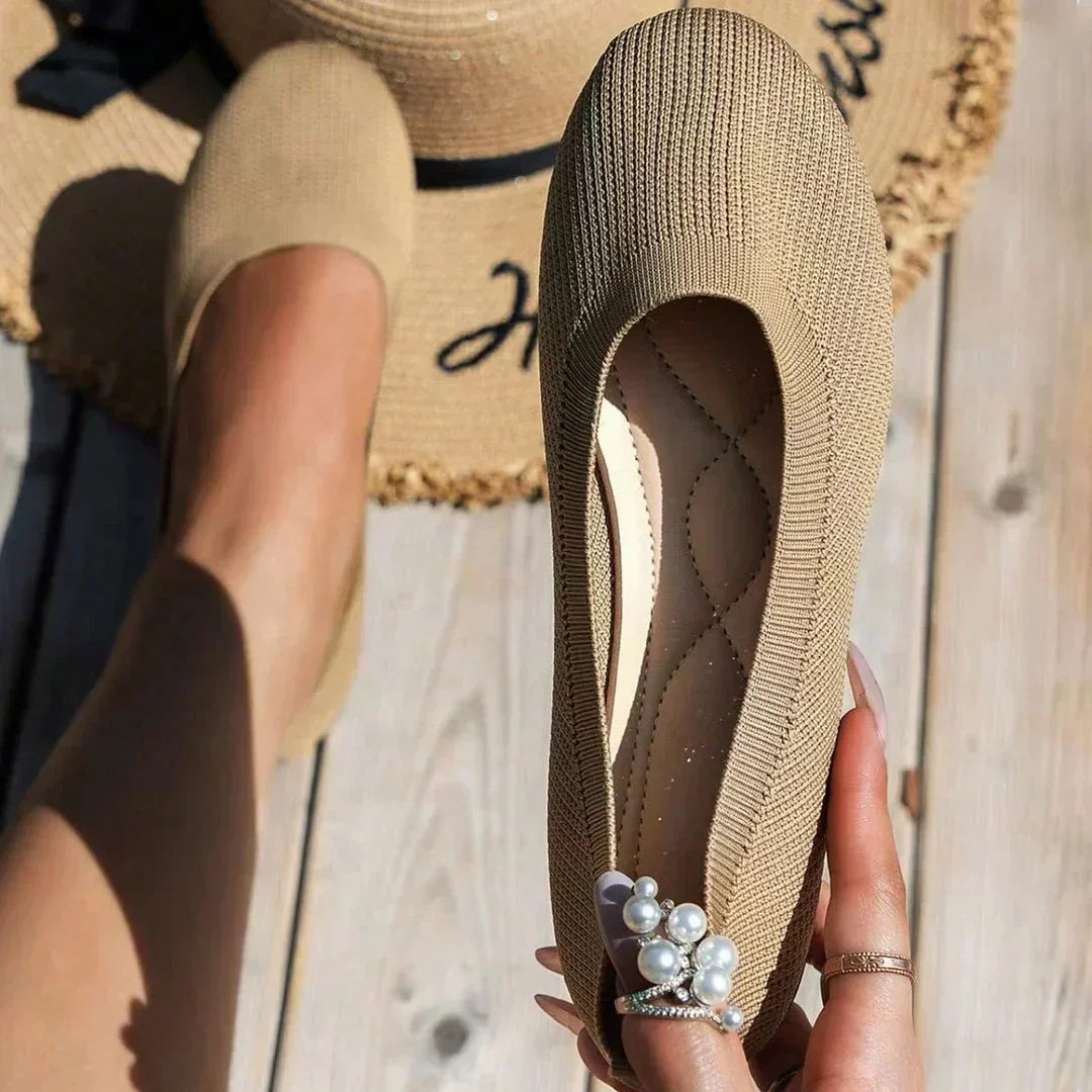 Damen Schuhe Slip-On Synthetikleder Komfortables Design-1