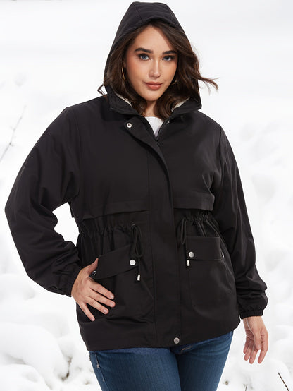 Variant image for Winterjacke Damen Parka mit Kapuze Hochwertiges Polyester-1