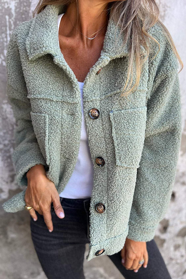 Langer Wintermantel mit Seitentaschen in hoher Qualität aus 100% Polyester-2 für Damen