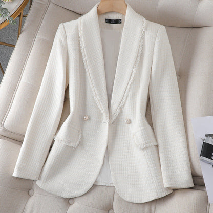 Variant image for Damen-Tweedmantel, klassischer Stil, Polyester-15