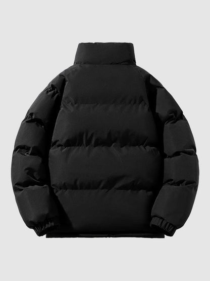 Damenjacke Wasserdicht Pufferjacke Isolierter Stoff-3