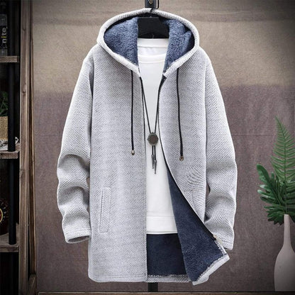 Herren-Hoodie, lässiges Design, weich, Fleece, mit Seitentaschen-1