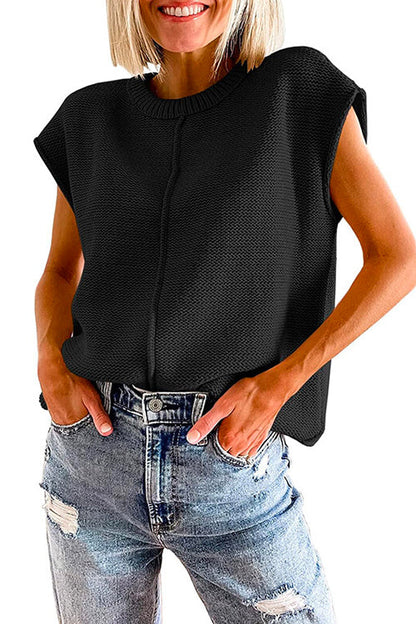 Variant image for Damen-T-Shirt, kurzärmeliger runder Halsausschnitt, Baumwolle und Polyester-13