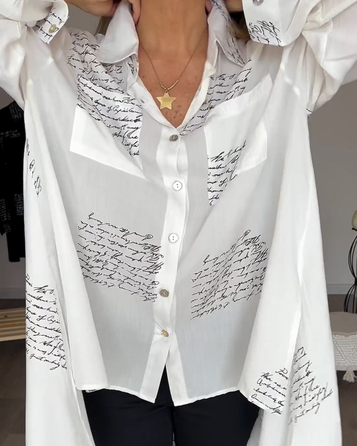 Damenbluse mit taillierter Passform und atmungsaktivem Design – weicher Stoff für Komfort und Stil 2
