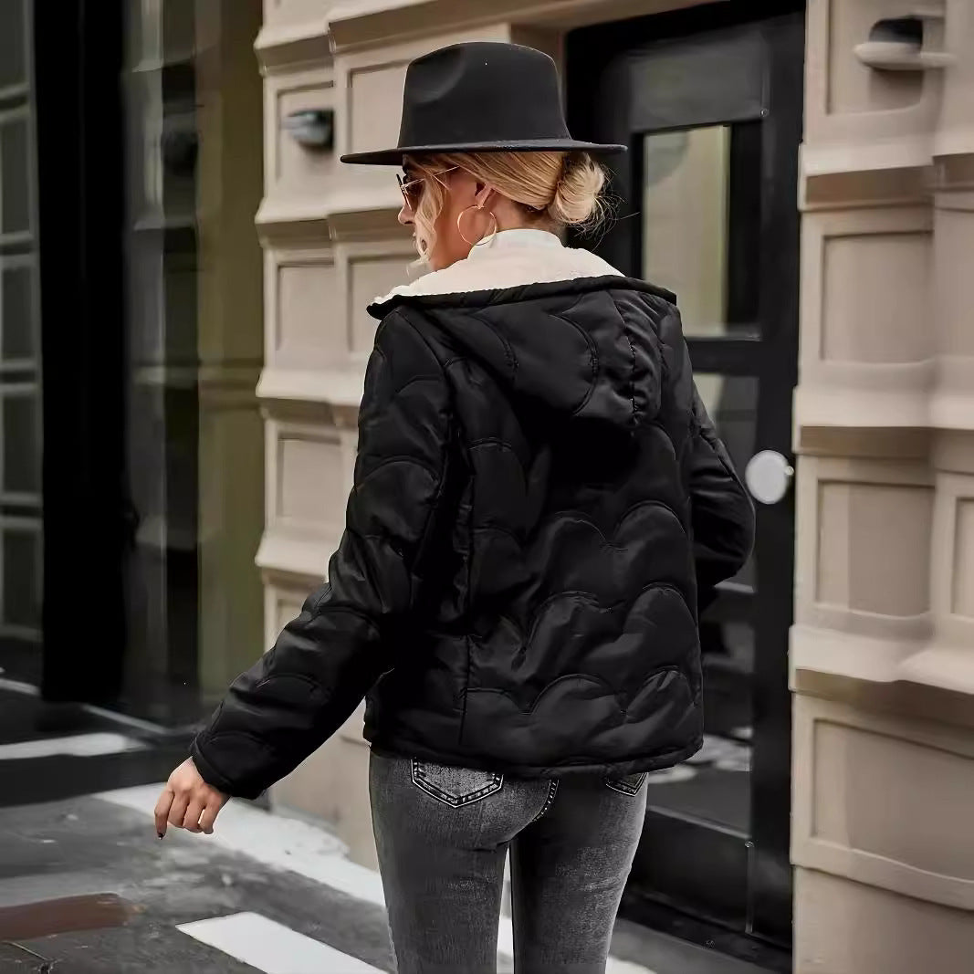 Damen-Jacke, trendige Baumwolle, elegant, komfortabel-2