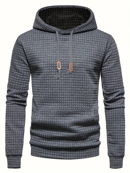 Herren-Hoodie, lässig, 100% Baumwolle, für Frühling und Herbst 6
