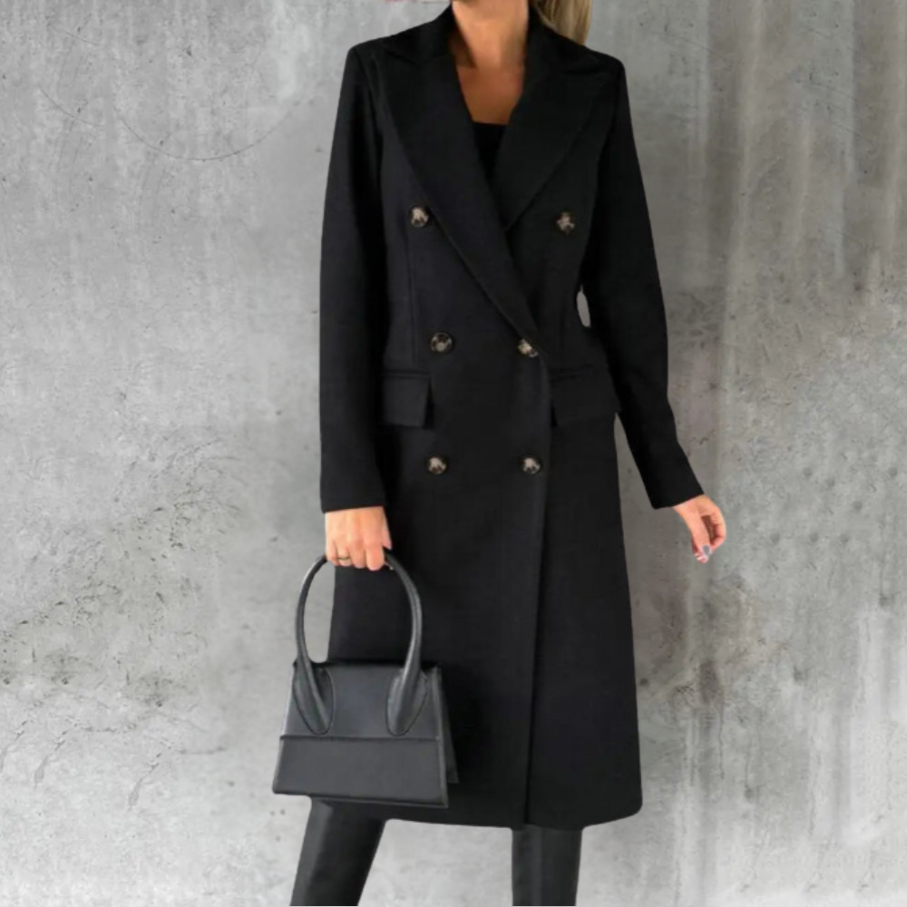 Variant image for Damen-Trenchcoat, klassische Wolle-19