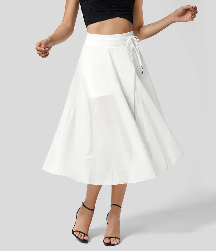 Damen-2-in-1-Kleid, Tüll, hohe Taille, Steinbesetzung 3