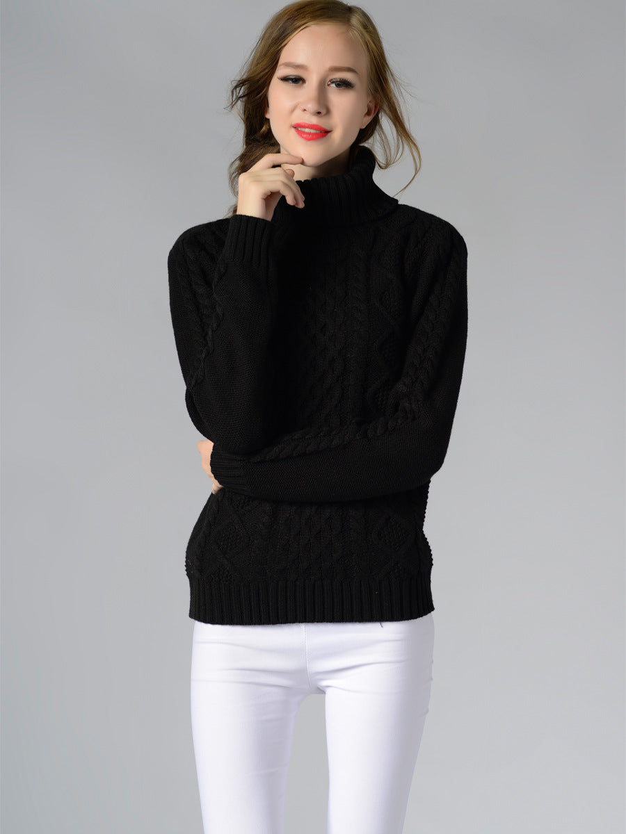 Variant image for Damen-Rollkragenpullover, figurbetontes Acryl-11