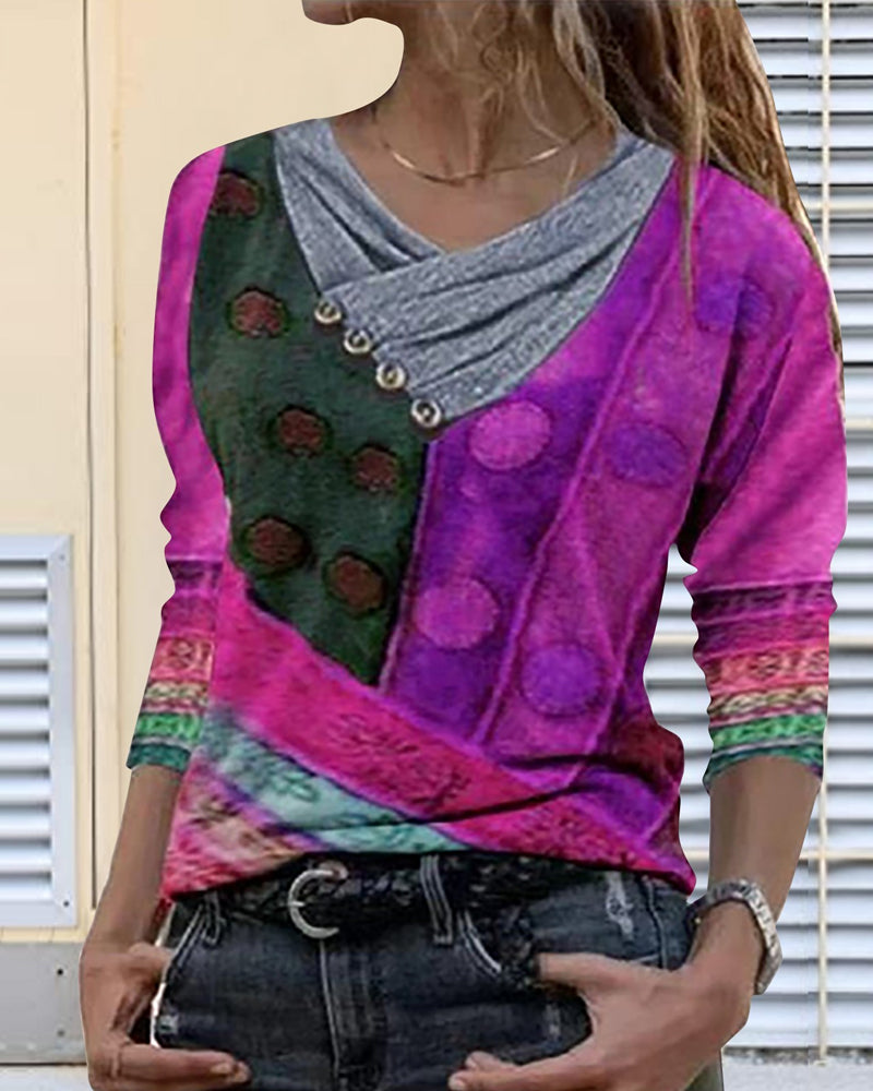 Damen-Top, schlichtes Design-2