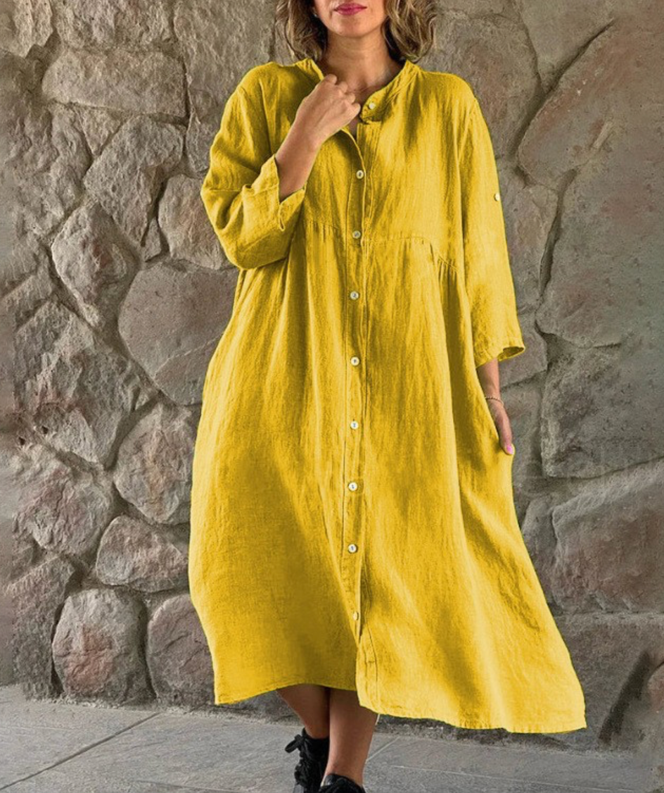 Damen-Freizeitkleid, einzigartiges Design, nachhaltiges Material 8