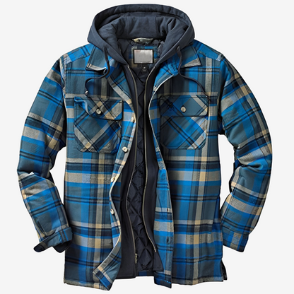 Herren-Flanelljacke, moderne Passform, weicher Flanell-5