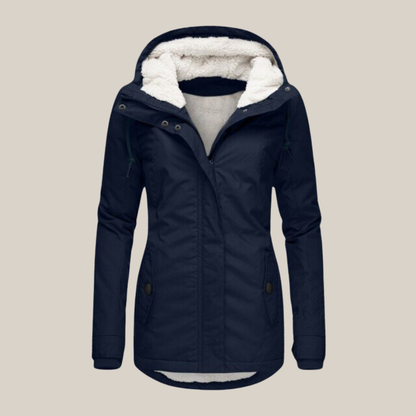 Damen-Steppjacke aus wasserabweisendem Material mit elegantem Design – tailliert und modern für kalte Tage 7