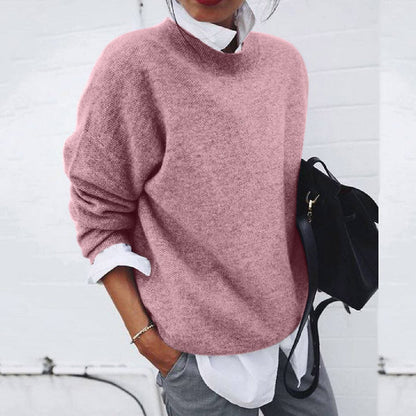 Variant image for Damen-Pullover, gestricktes weiches luxuriöses Material-13