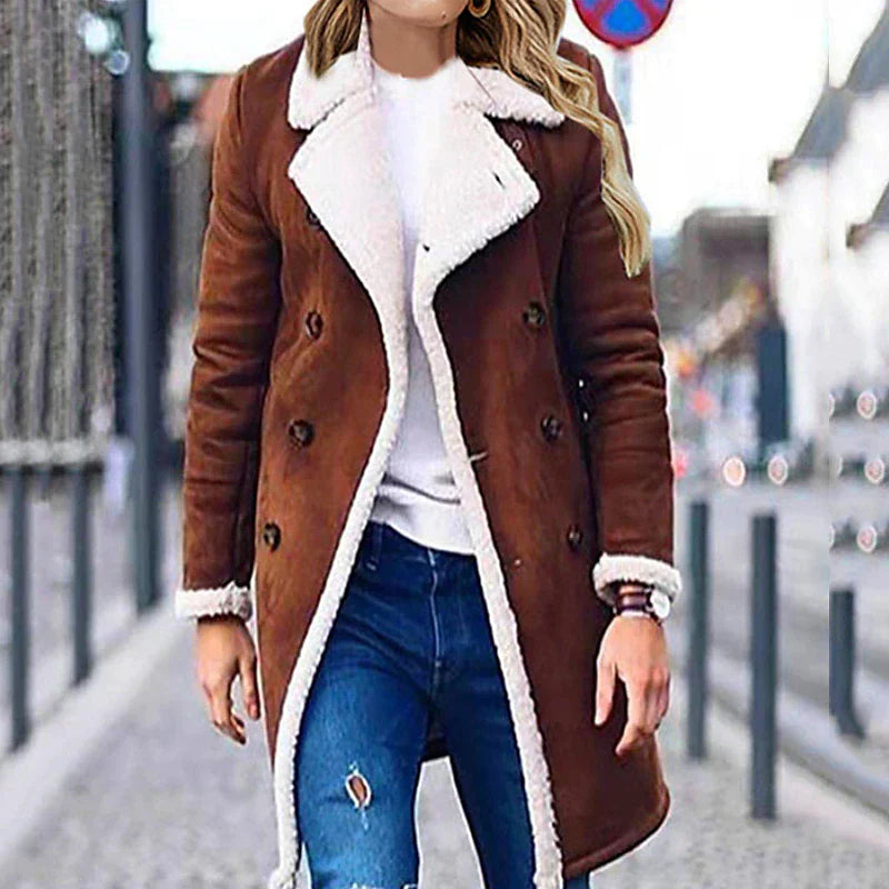 Wind- und wasserdichte Damenjacke mit elegantem Design – Hochwertiges Material für Outdoor-Aktivitäten, normale Passform 5