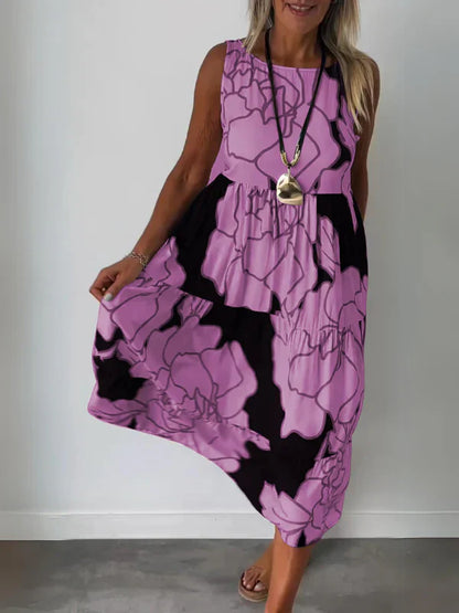 Variant image for Damen-Off-Shoulder-Kleid, bedrucktes Spandex, Polyester-33