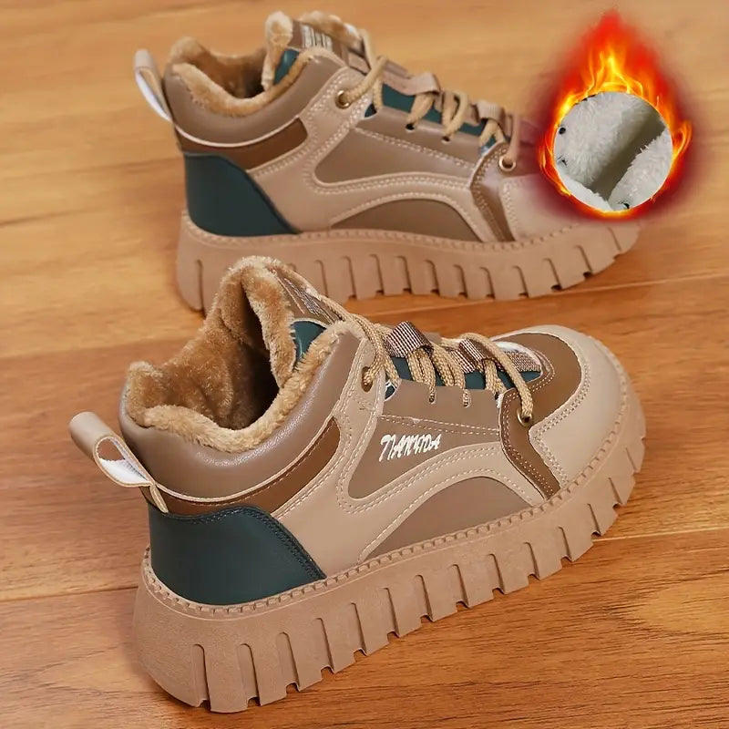 Herren-High-Top-Sneakers, aus hochwertig, synthetischem Leder, für Stil, Komfort 3