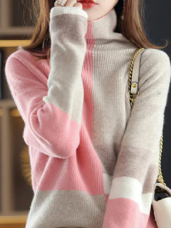Variant image for Damen-Rollkragen-Pullover, weicher Stoff-29
