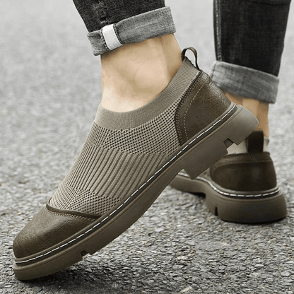 Wasserdichte Herrenschuhe Urbaner Stil Hochwertiges Synthetikleder-4