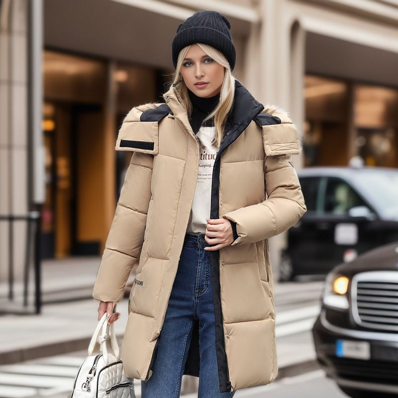 Damenjacke Kapuzenjacke Trendiges Design Polyester und Baumwolle 11