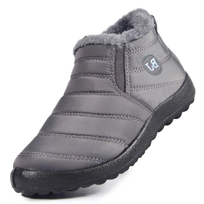 Wasserdichte Herren-Slip-On-Hausschuhe für den Winter – Bequem und trendig für drinnen und draußen 9