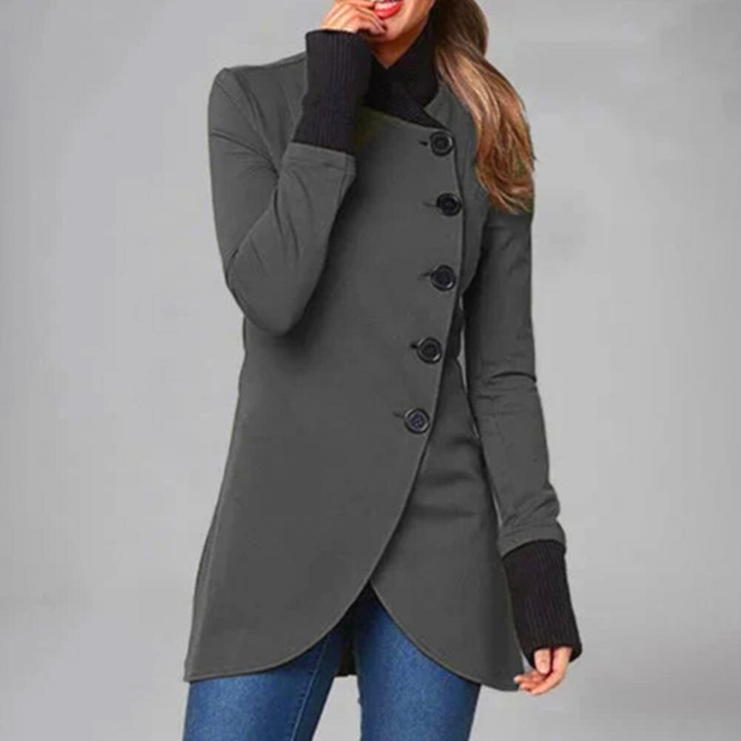 Variant image for Damen-Lange Winterjacke, Schützender Baumwoll-Polyester-29