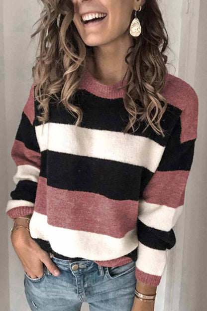 Damen Winterpullover Elegant Weicher Stoffmischung-4