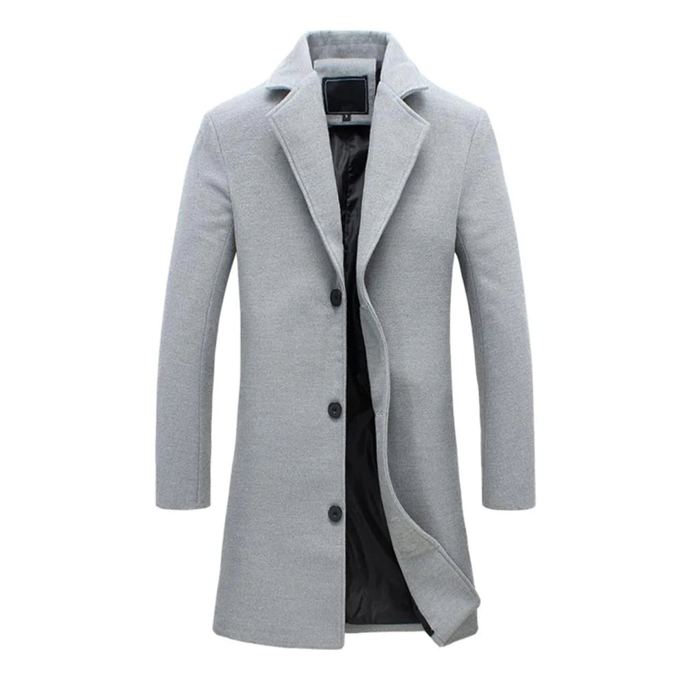 Variant image for Langer Wintermantel Damen Hochwertige Baumwolle Elegantes Design-11