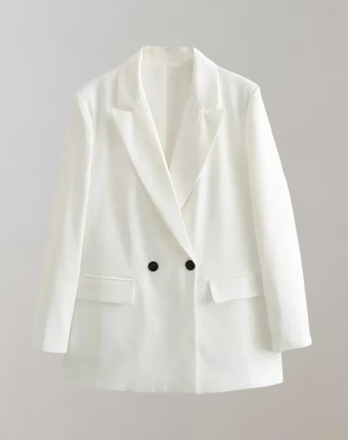 Variant image for Damen-Blazer, zweireihige Stoffmischung-3