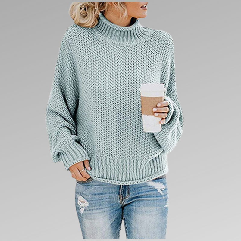 Damen-Strickpullover, trendige Baumwolle, moderne Passform-6