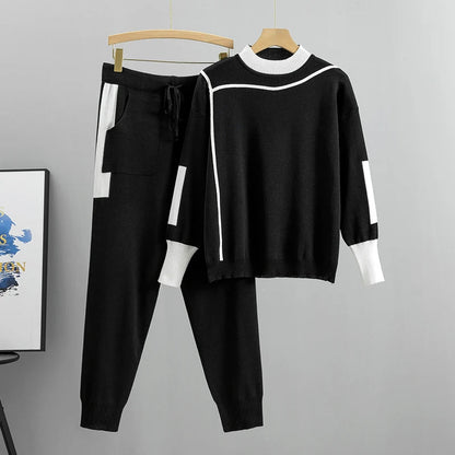 Variant image for Damen-Strickpullover, langärmelig, Polyester, elegantes Design-8