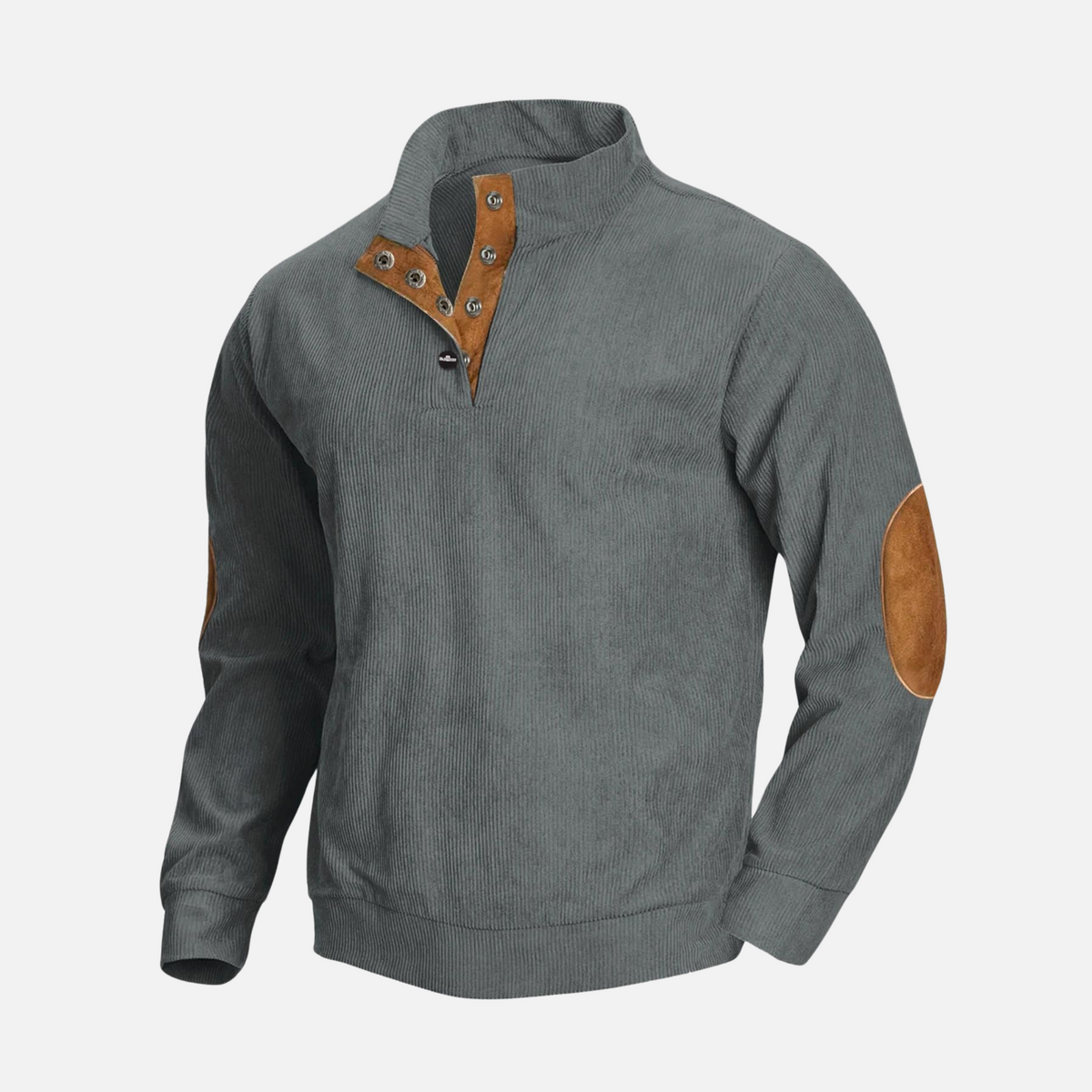 Damen-Pullover, Cord, lange Ärmel weich und bequem 4