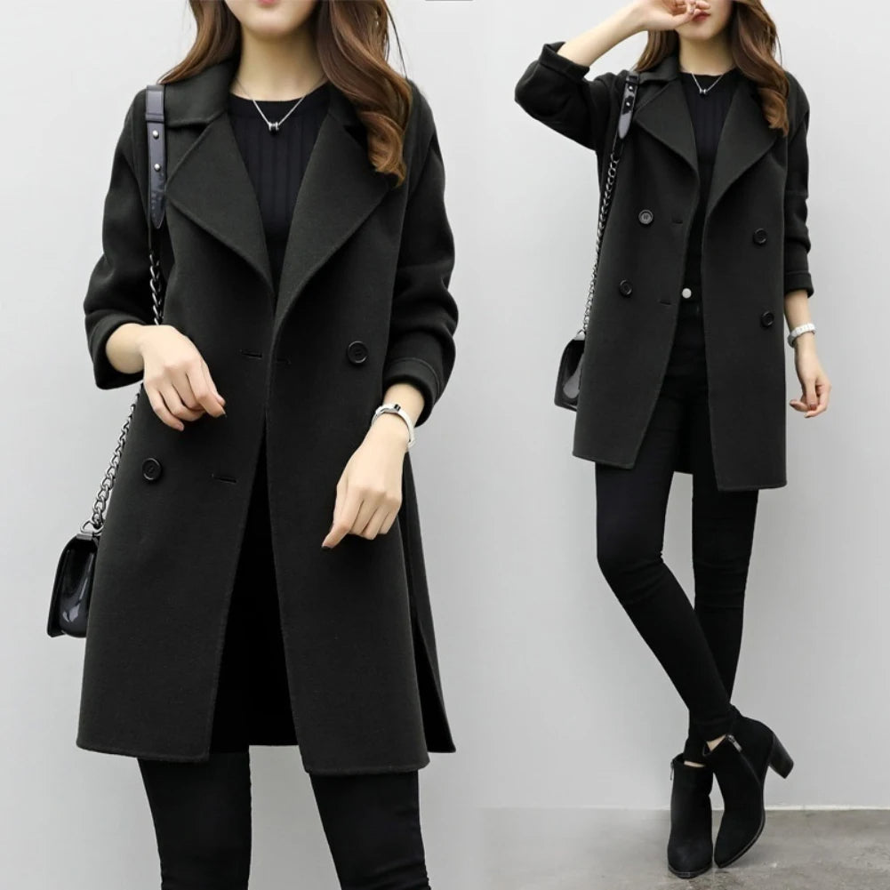 Variant image for Damen-Jacke, langärmelig, modern, hochwertiger Stoff-3