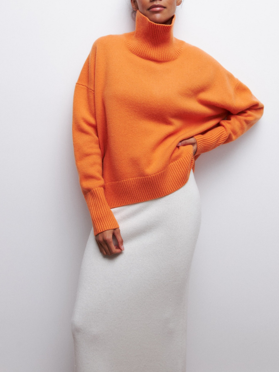 Eleganter Damenpullover aus hochwertiger Baumwolle – normale Passform, perfekt für Alltag und festliche Anlässe, erhältlich in S-XL 5