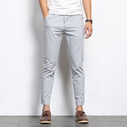 Damen-Hose, schmale Passform, Stretch-Baumwolle-4