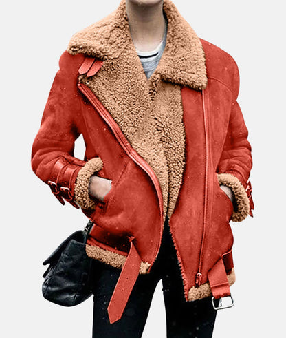 Variant image for Damenjacke Zeitloses Design Kragen Hochwertiger Stoff-1