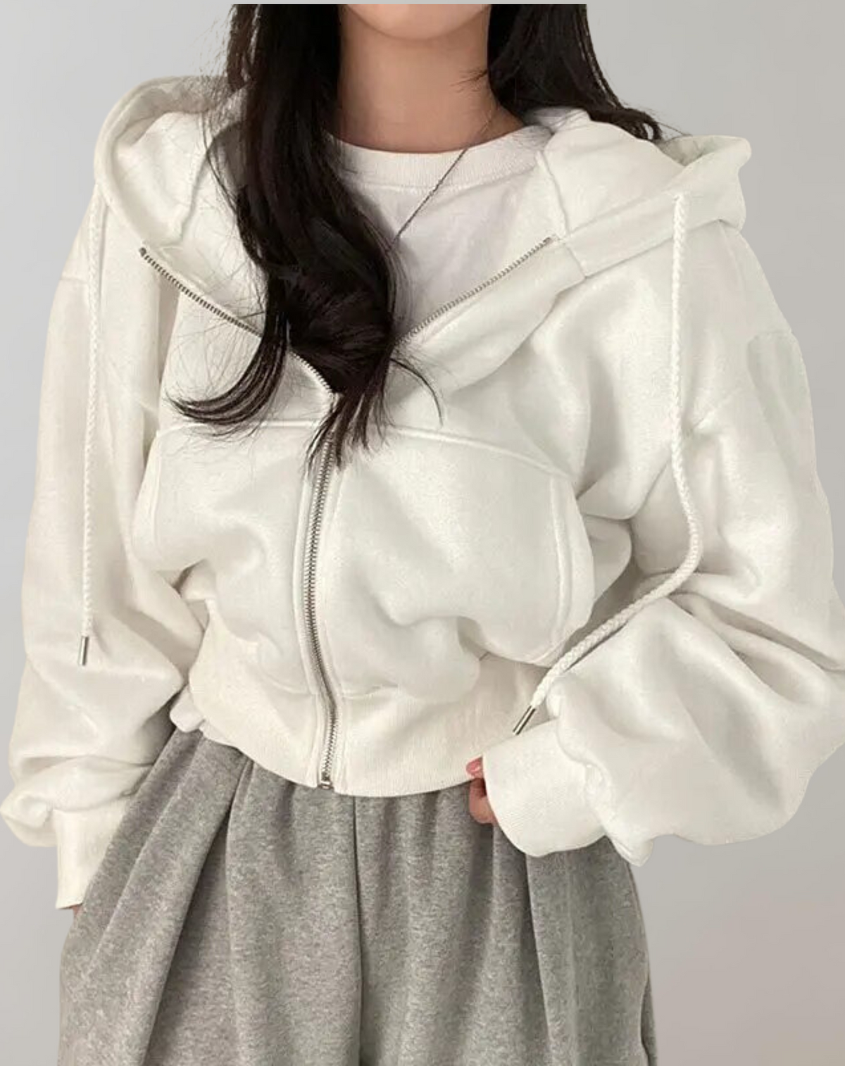 Variant image for Damen Winterjacke Schlichter Stil Polyester Lang-1