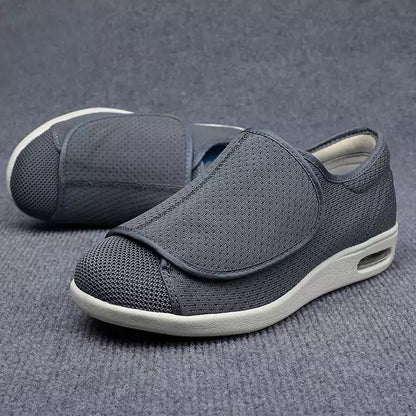 Herren-orthopädische Schuhe, Damen mit Klettverschlüssen, orthopädische Stütze und Komfort, Synthetik und Textil-5