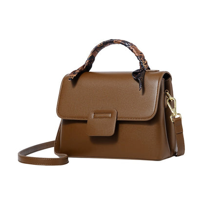 Damen Schultertasche Vielseitiger PU-Leder Elegantes Design mit Doppelte Schulterriemen-3