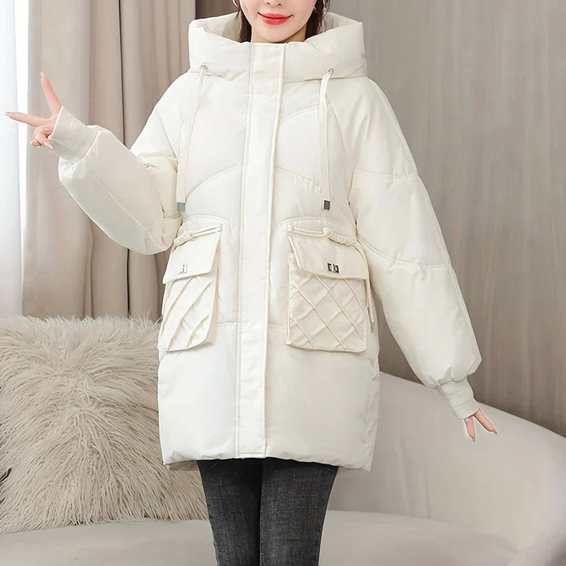 Variant image for Winterjacke Damen Medium-Lang Gesteppt Polyester-11