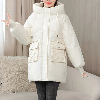 Variant image for Winterjacke Damen Medium-Lang Gesteppt Polyester-11